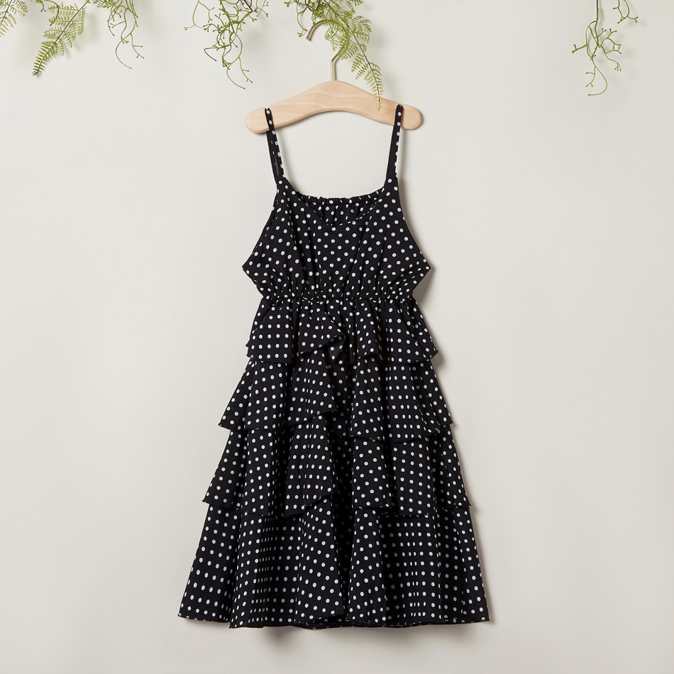 Trendy Colorful Polka Dots Short-sleeve Dress